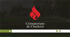 Desktop Screenshot of crematoriumdecharleroi.com